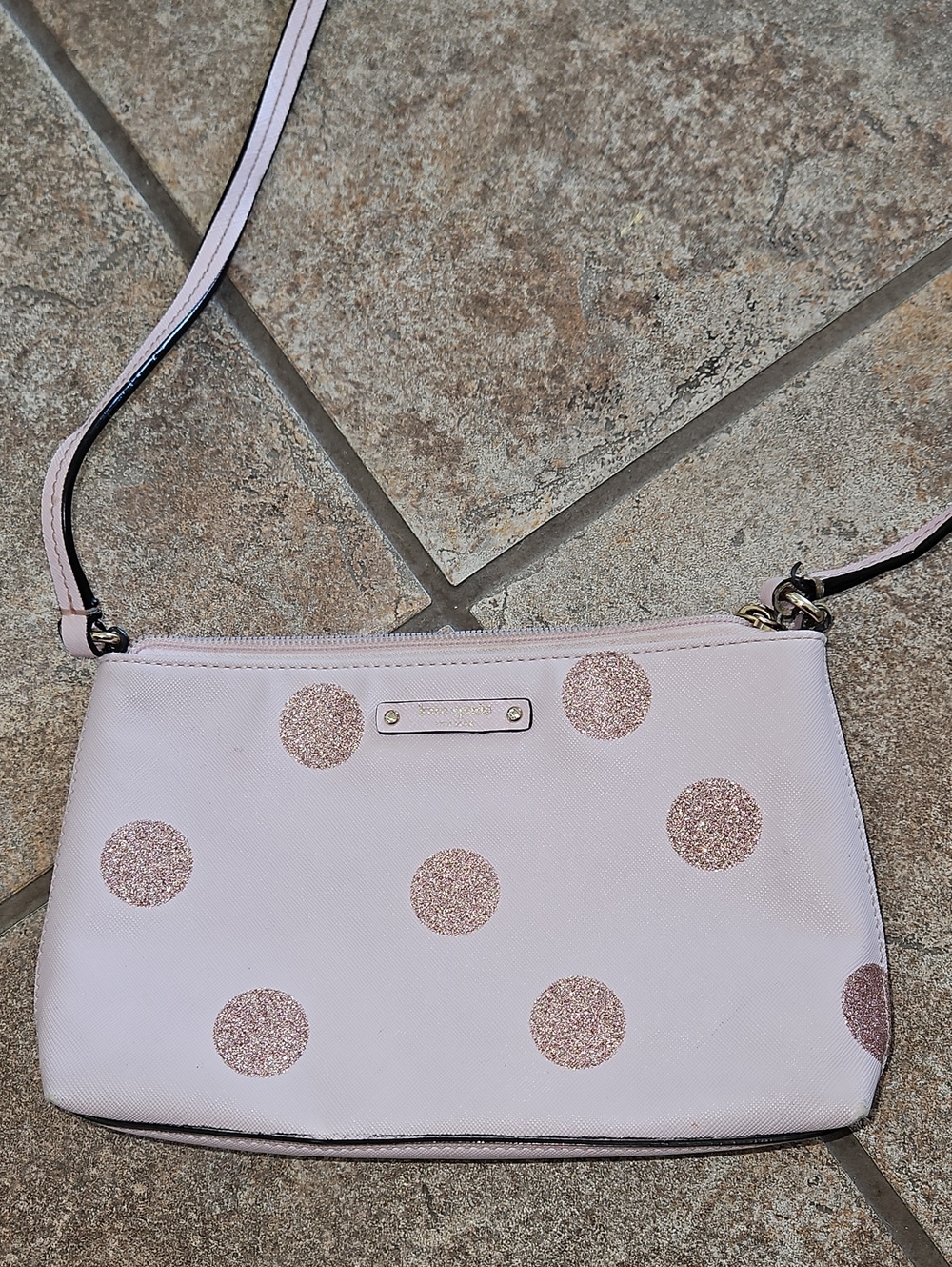 Kate Spade Pink Dot Crossbody Bag